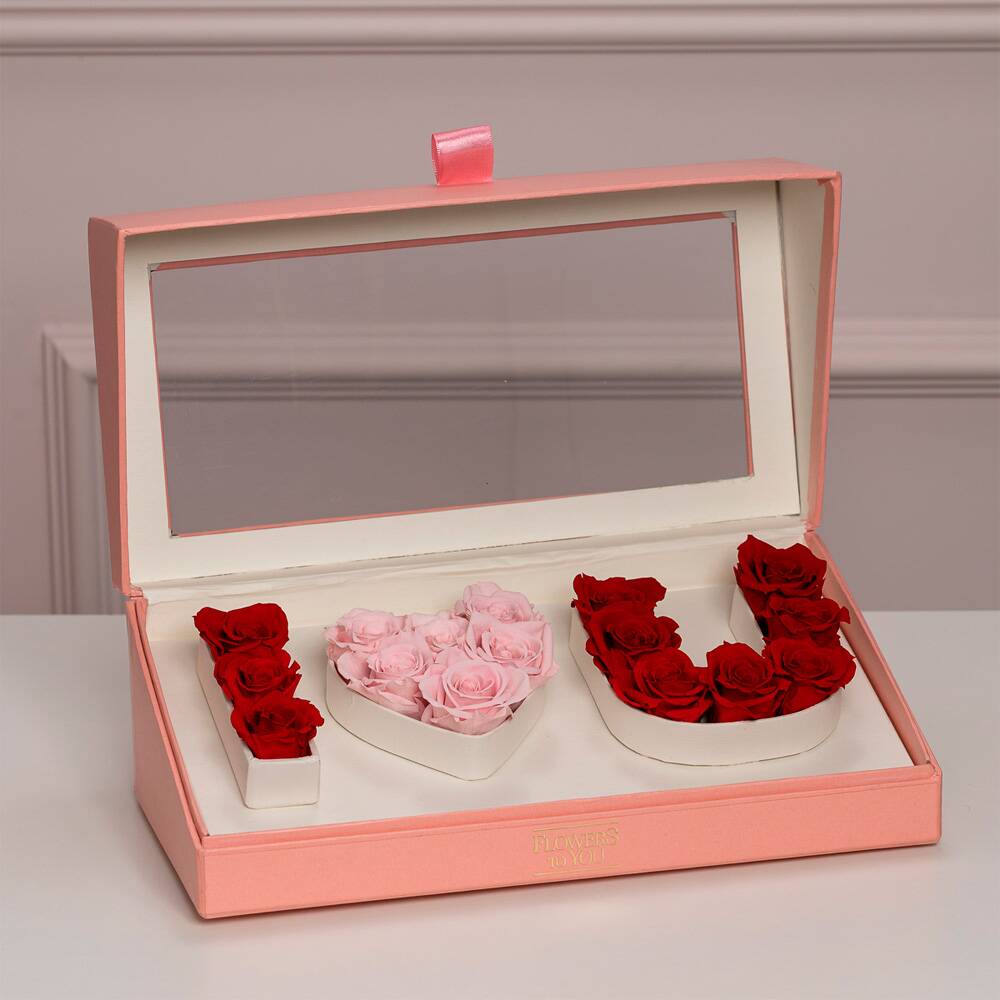 Flower Box I Love U